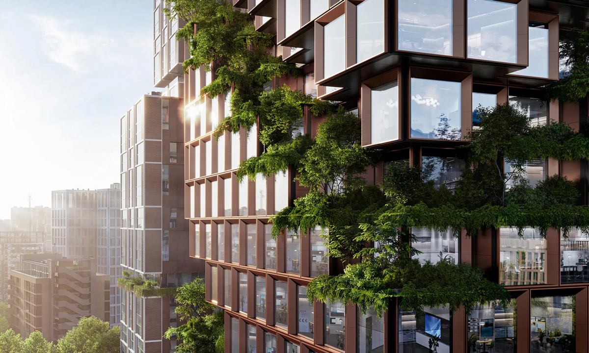 Modern tower design in dubai- EEDEH Architects- architecture firm in dubai