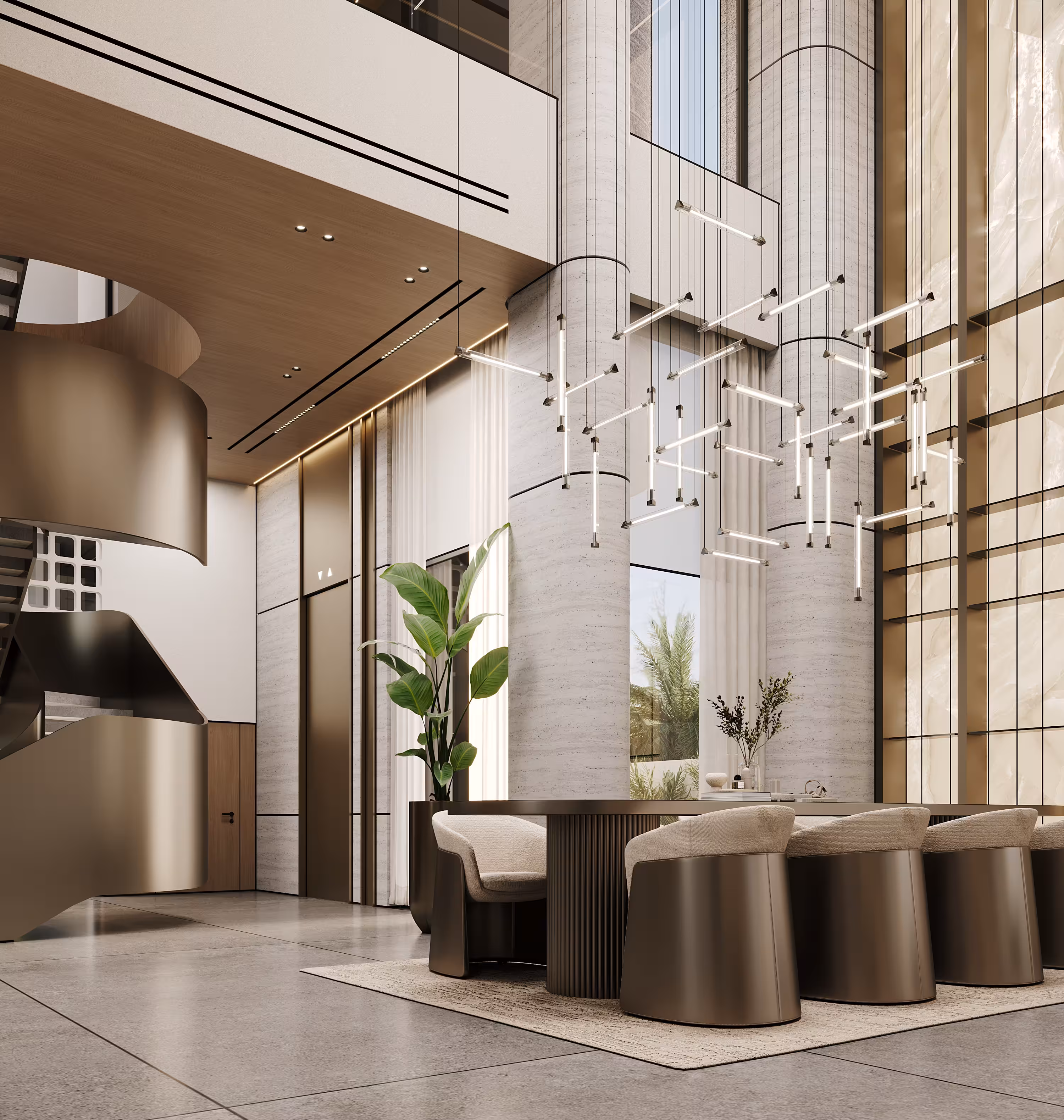 NUOVO Villa EEDEH ARCHITECTS Architecture firm in dubai in 8